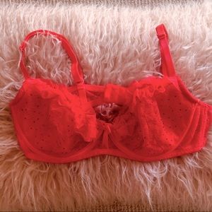 HotPink Wired Lace Undiz Bras Size90C.FR/ES GreatC